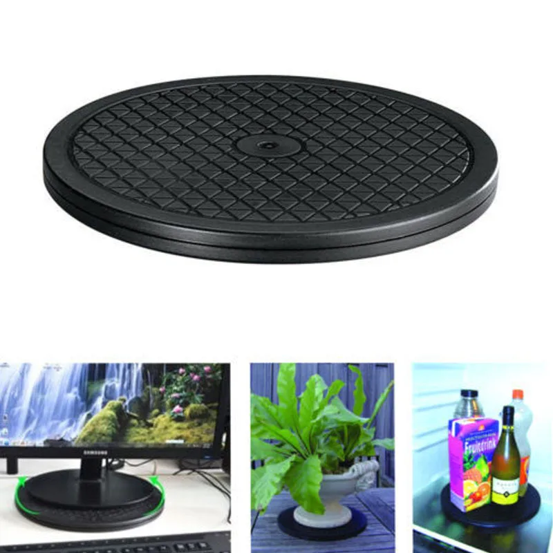 360 degree manual plastic turntable For TV clay sculpture turntable sculpture display cake decorating tools