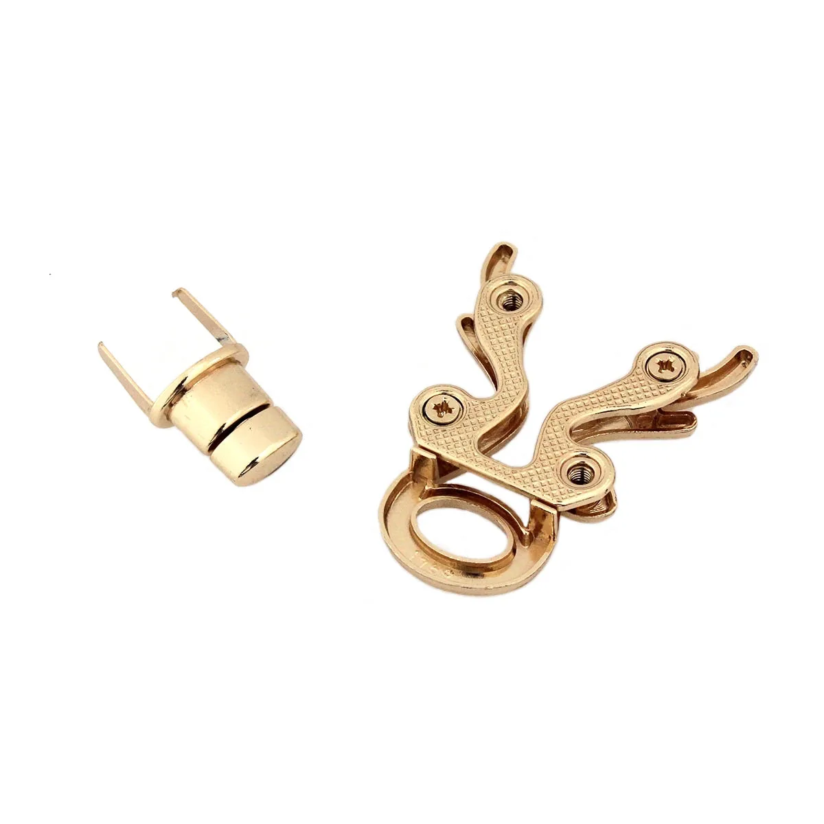 1pcs Metal Deer Shape Turn Lock Fashion Cute Twist Lock Clasp for Handbag Purse Luggage Hardware Closure Bag Parts Accessories