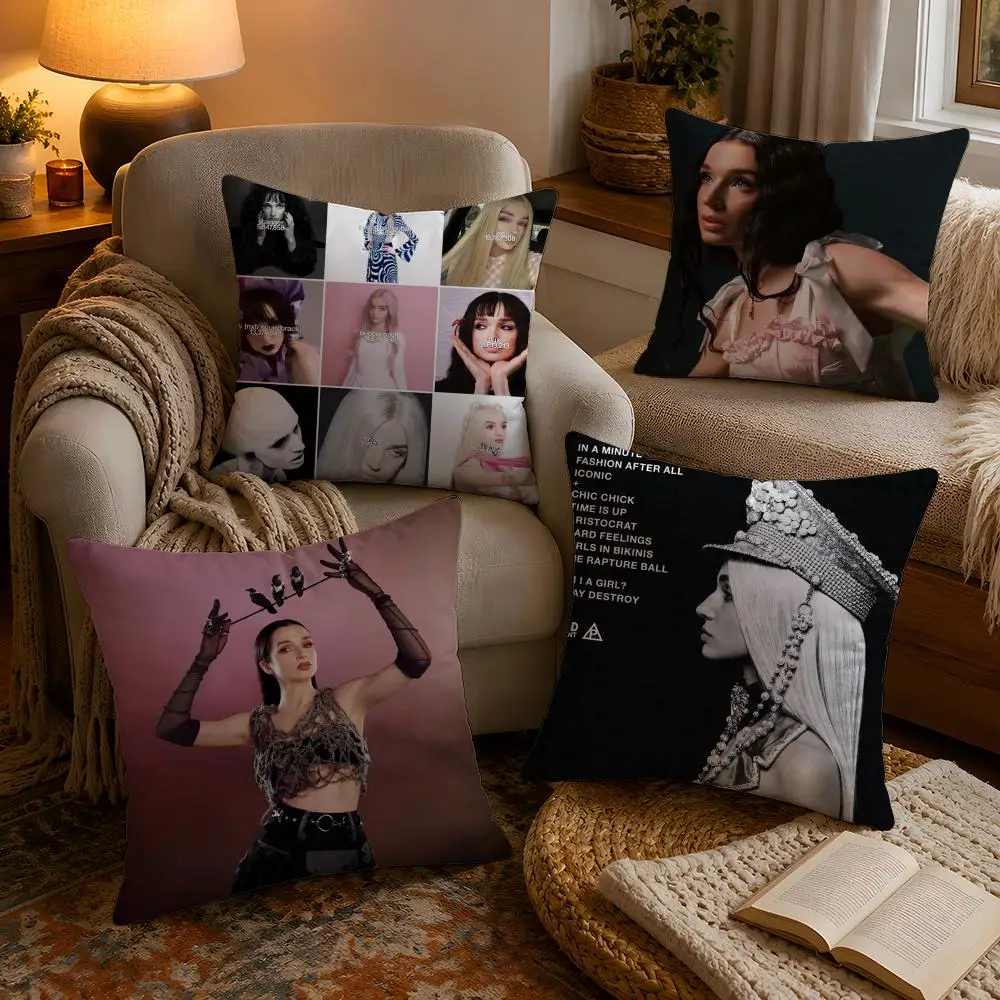 Album I Disagree by P-Poppy Pillow Case Soft Plush Cushion Cover Double Print and Invisible Zipper for Sofa Home Car Use