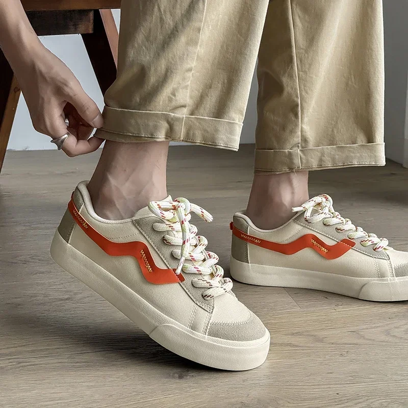 

Модные мужские модные туфли для досок, парусиновая спортивная обувь, мужская уличная дорожная обувь