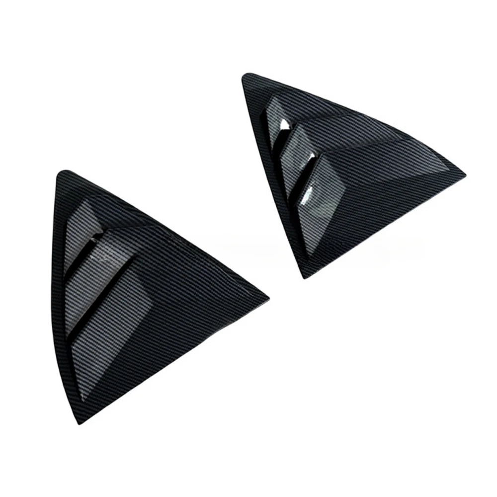 for 21 Octavia modified OCTAVIA rear shutter decoration, car exterior rear window triangle