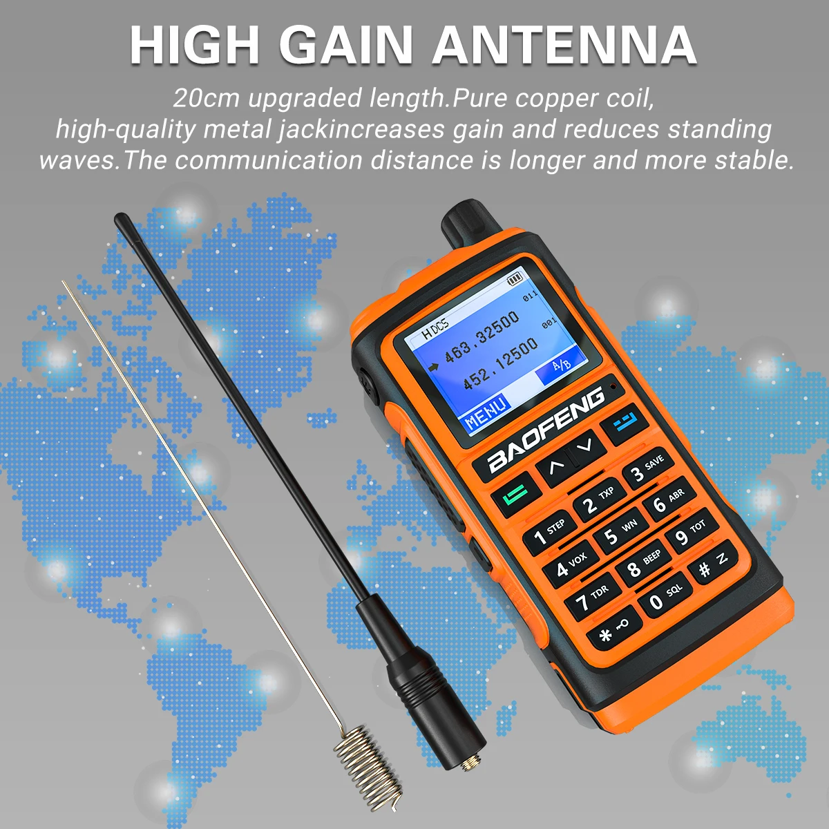 Baofeng UV17 Walkie Talkie Long Range Portable Station Fm Powerful Radio Station Hunting Ham Two Way Radio Wireless Set Receiver