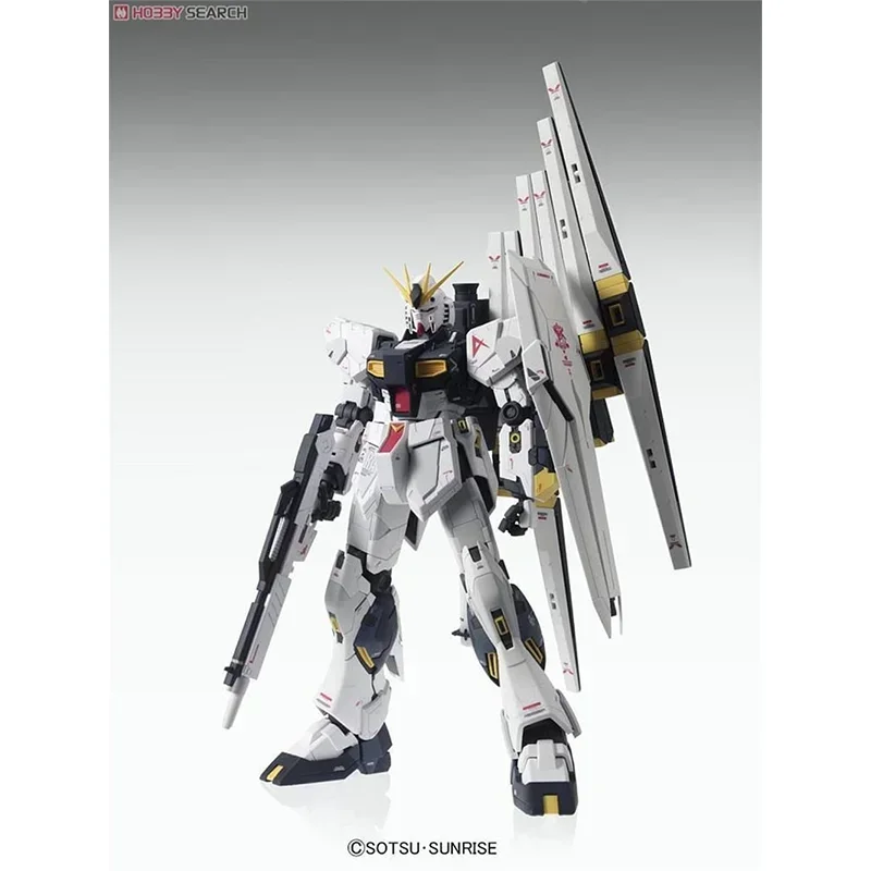 الأصلي بانداي جاندام أنيمي MG 1/100 Rx-93 V GUNDAM Ver.Ka جديد الجمعية أنيمي عمل نموذج لجسم لعبة جمع الهدايا في الأوراق المالية