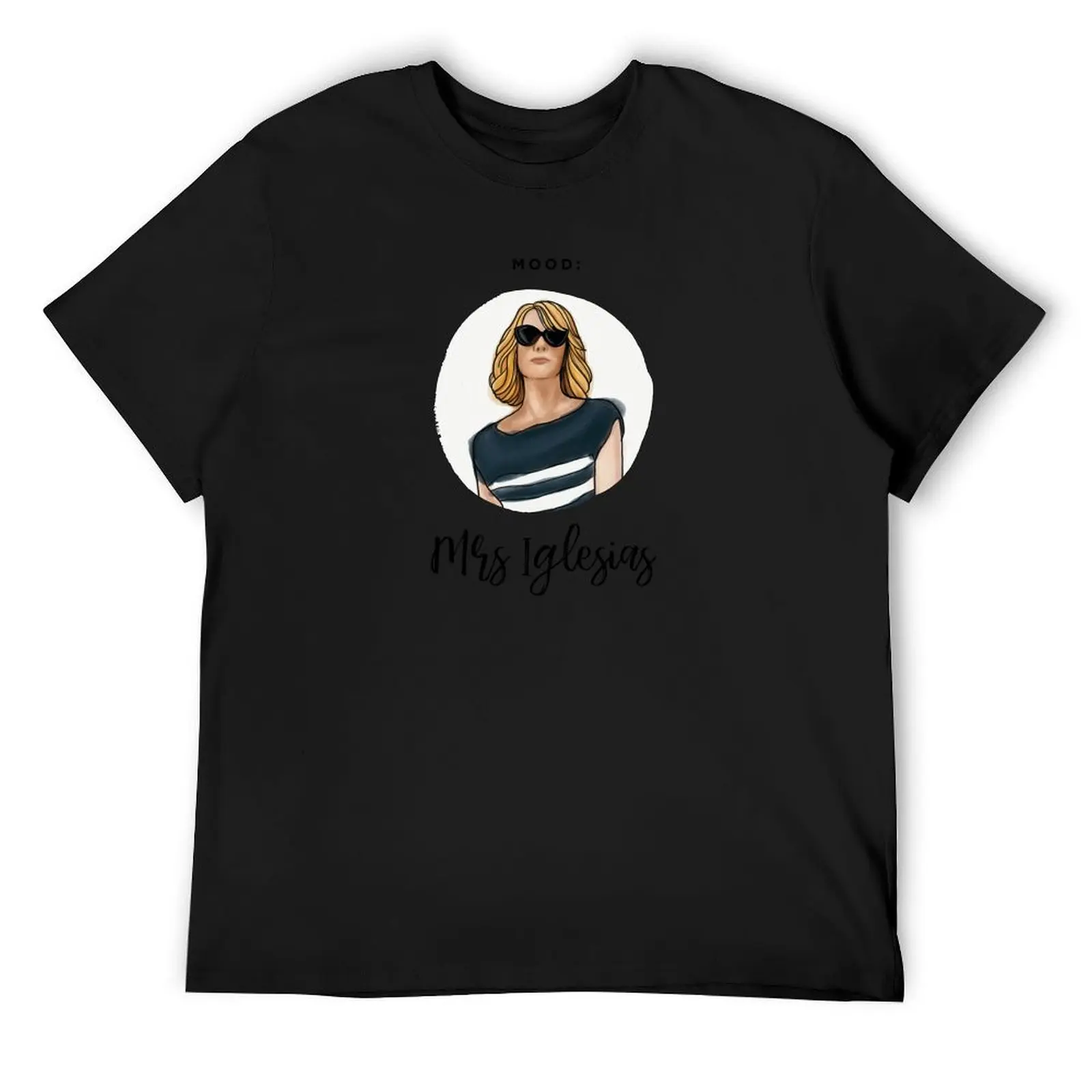 bridesmaids move kristen wiig funny mrs iglesias print T-Shirt anime oversized graphic tee shirts graphic tee men