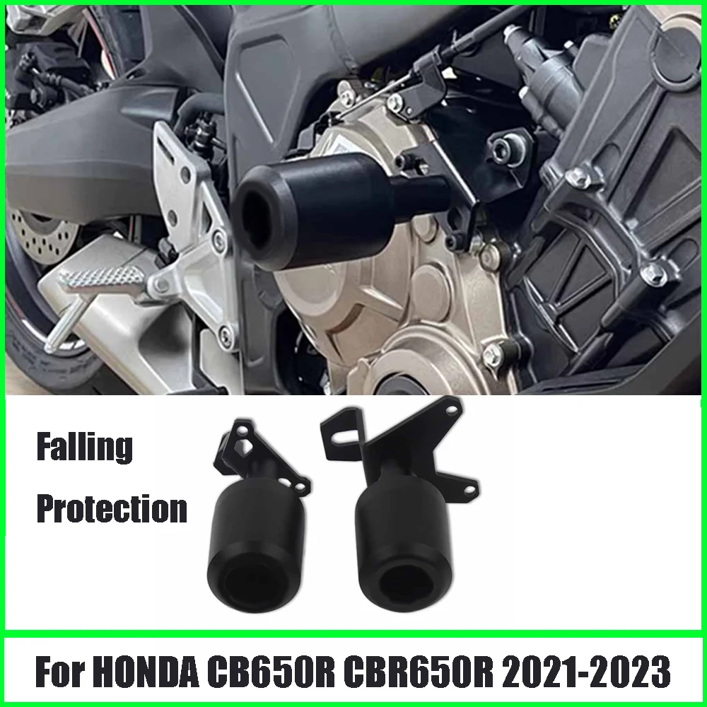 

Motorcycle Falling Protection Frame Slider Fairing Guard Crash Pad ProtectorFor HONDA 2021-2023 CB650R CBR650R CB 650R CBR 650R