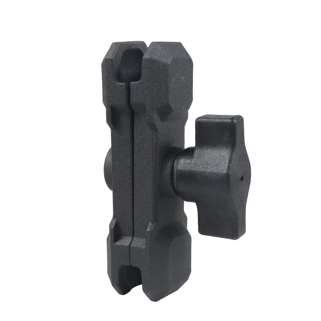 Doppelsteckdose Verlängerungsarm 1-Zoll-Kugelkopf Basisadapter Metall für Ram Mount für GoPro Kamera Fahrrad Motorrad Halterung Halter – Detail 11
