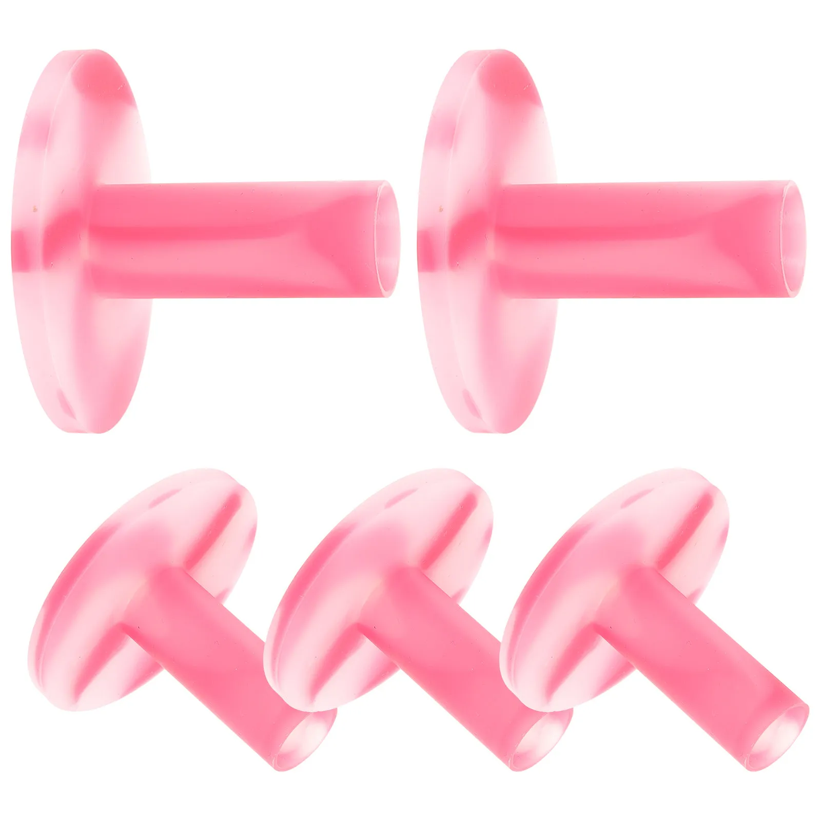 

Набор из 5 гольф-ти для улучшения точности ударов, с низким коэффициентом трения, усиленные для более сильного удара, многоразовые, портативные, с держателем для мячей