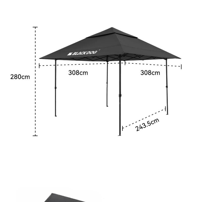 Parasol kempingowy Parasol ogrodowy Duży sprzęt plażowy Parasole Akcesoria Meble ogrodowe Osłona przeciwsłoneczna Mocowanie szpikulca