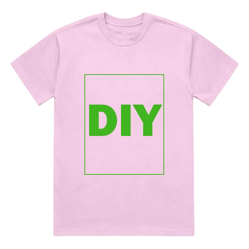 DIY Custom Cotton Tees Women Men Clothing Customized Graphic T Shirt Summer High Quality Soft O-neck Short Sleeve Casual Clothes image 6