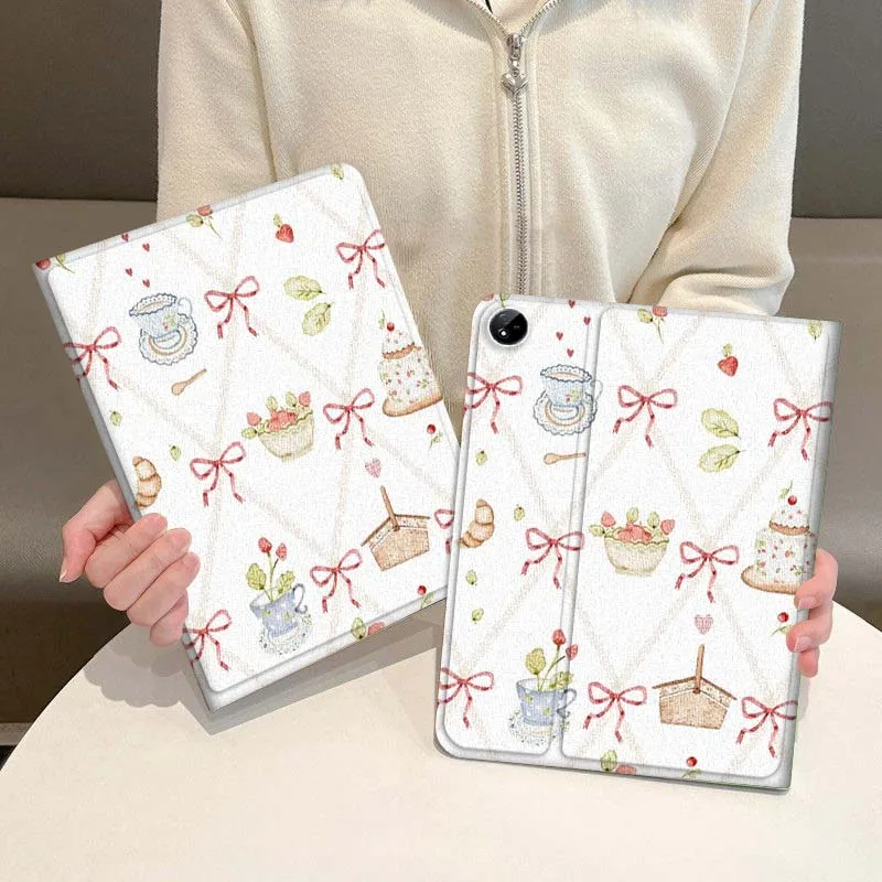 

Чехол с элементом банта и медведя для Vivo IQOO Pad2 Pad3 Pad5 Air SE Pro 12,1 12,3 13 11,5 11 дюймов