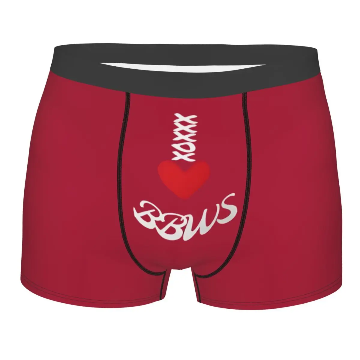 

Custom Love BBWS Underwear Men Breathable Boxer Briefs Shorts Panties Soft Underpants For Homme