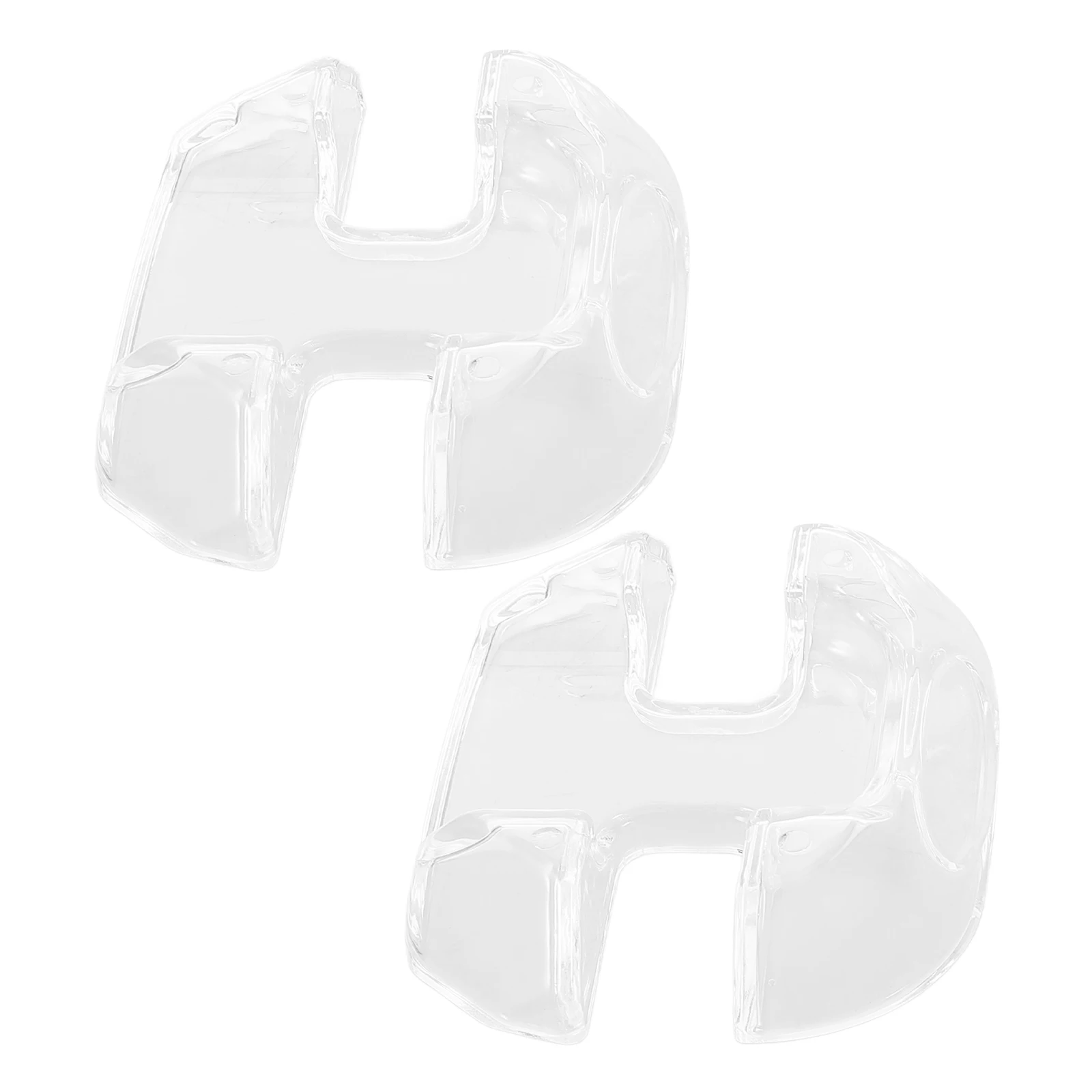 

2Pcs Transparent Roller Skates Storage Rack Acrylic Skate Display Stand Holder for Inline Ice Ice Skate Storage