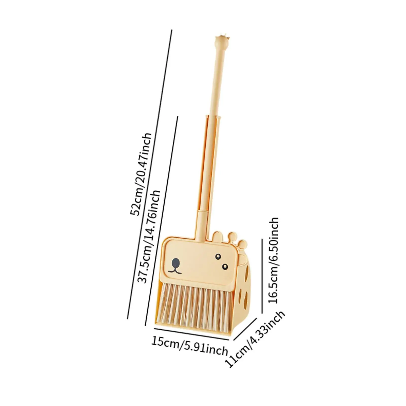 Kids Cleaning Set Mini Broom with Dustpan for Boys Girls Toddlers Preschool