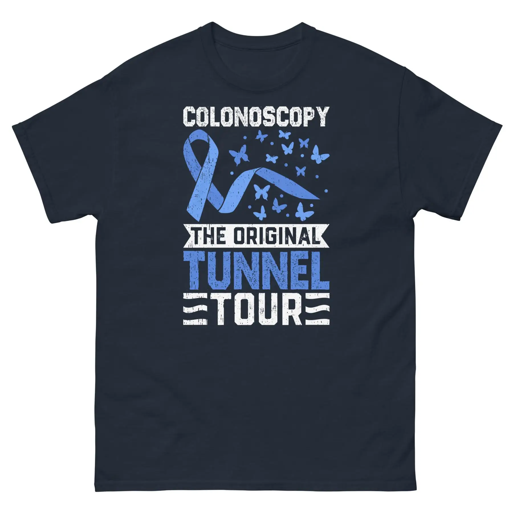 

Мужская классическая футболка Colonoscopy the Original Tunnel Tour Gastroenterology