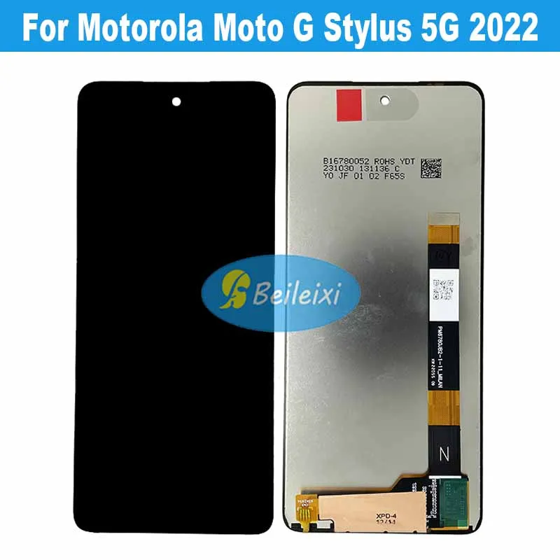 

For Motorola Moto G Stylus 5G 2022 XT2215-1 XT2215-2 XT2215-4 LCD Display Touch Screen Digitizer Assembly