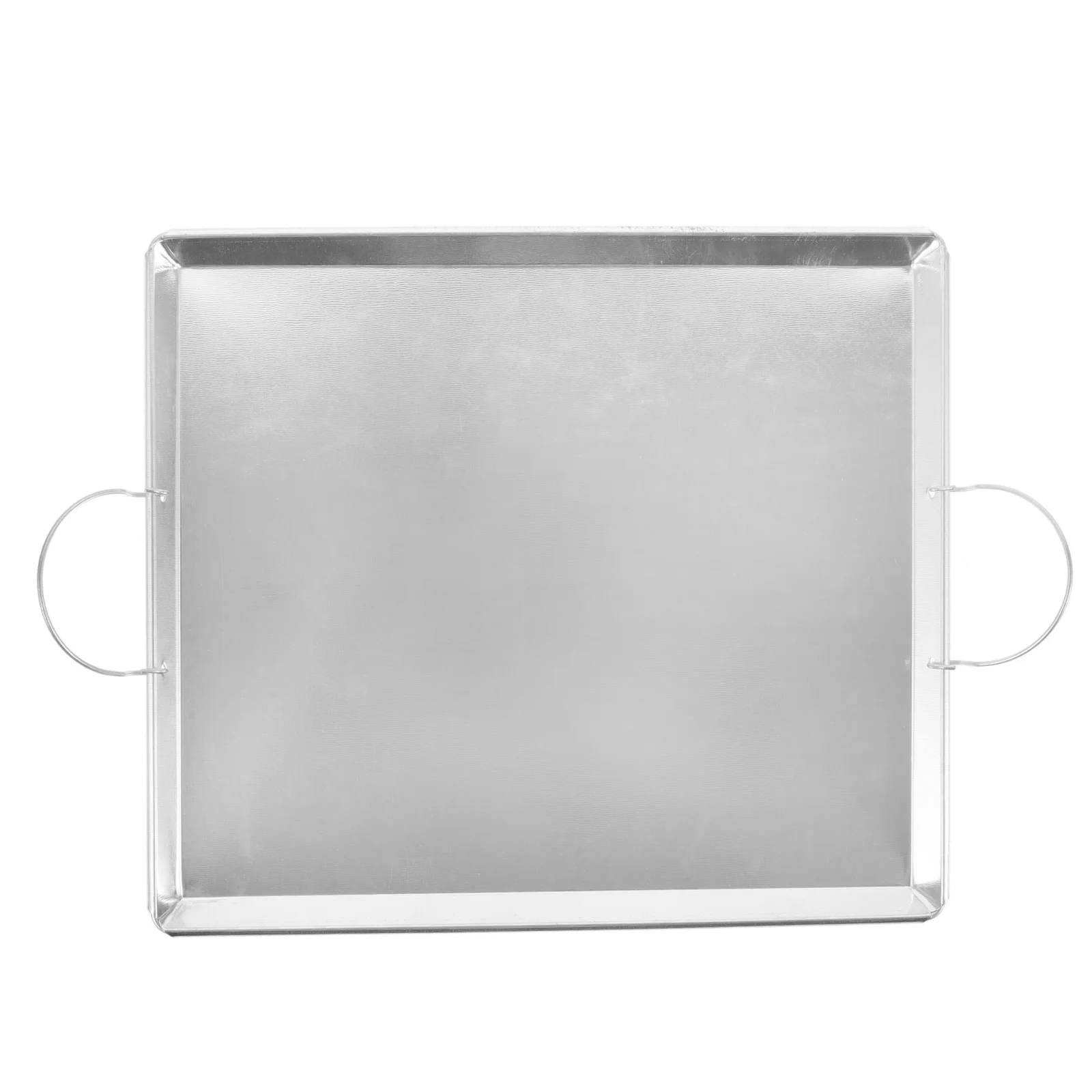 

Rice Noodle Roll Steamer Tray Metal Rectangular Flat-Bottom Kitchen Food Container For Barbecue Picnic Party Camping Steam