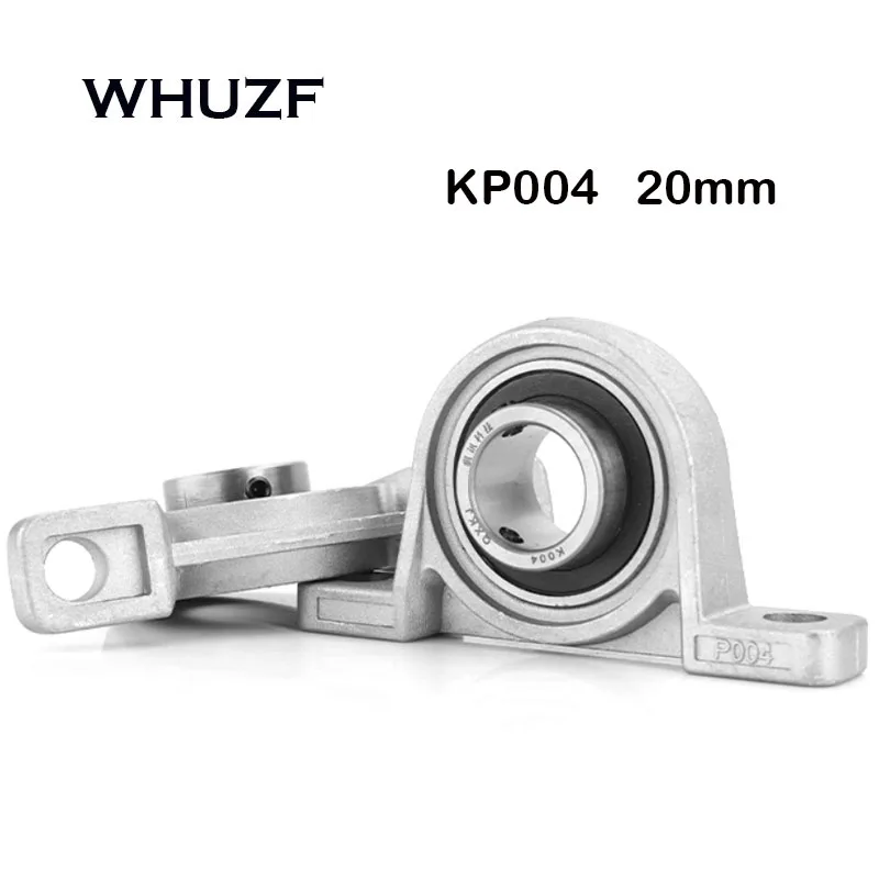 4Pcs KP004 KFL004 20mm Bore Zinc Alloy Inner Ball Mounted Pillow Block Insert Bearing KP004 KFL004 20MM подшипник Shafts