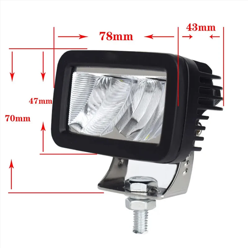 Ultra Bright Spot Light Roof High Brightness Work Light Off-road Vehicle Headlights For Jeep Motorcycle ATV UTV Fog Lamp 110W