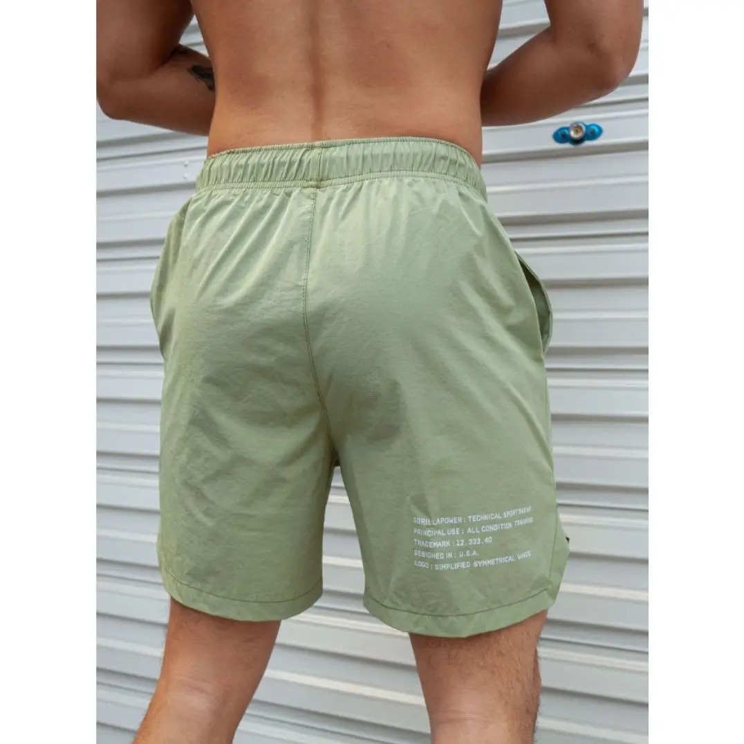 Men Hot Shorts Light Weight Thin Short Pants Running Squat Fitness Shorts Men GYM Wear Quick-drying Drawstring Shorts