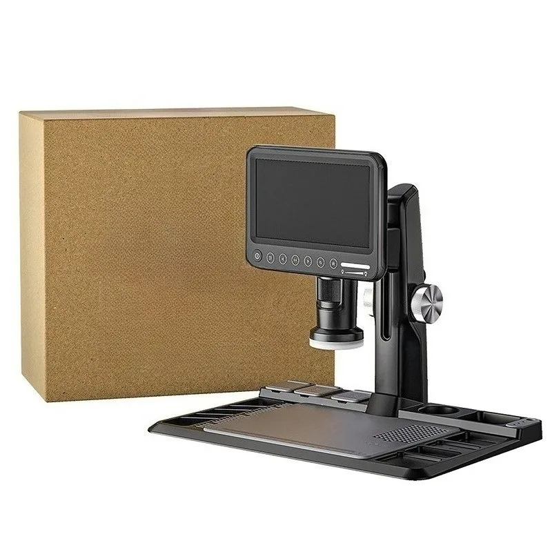 Premium HD Digital Microscope with Screen Electronic Video Magnifier for Repair Work Industrial Inspection High Definition Zoom