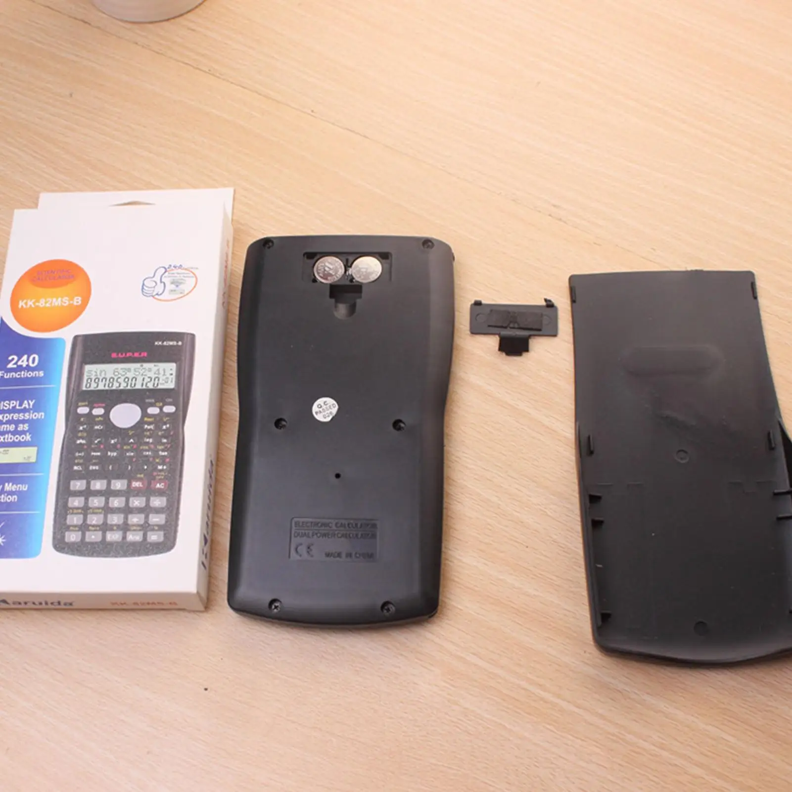 82MS/TL Scientific Calculator with 240 Functions and 2Line Screen Multi-purpose Portable Student Calculator for Math Teaching