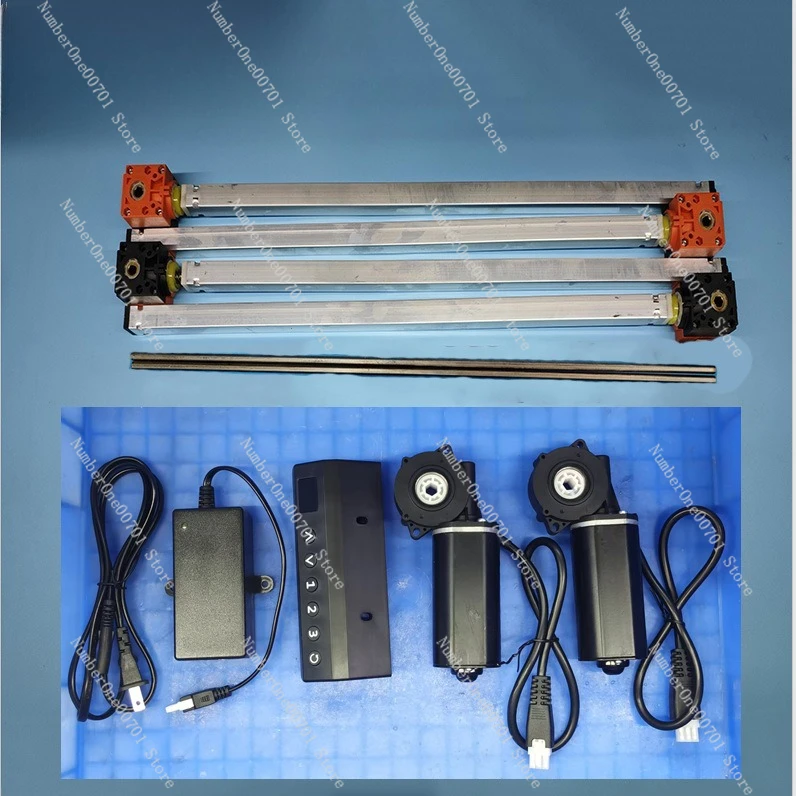 96A Dual Motor Lift Kit with 4 Lead Screws, 6-Piece Aluminum Frame for DIY Standing Desk