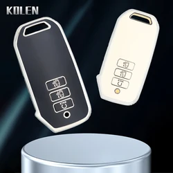 Fashion TPU Car Key Case Cover For KIA Sportage Niro Sorento MQ4 EV6 Seltos K5 K8 V6 GTLine 2021 2022 7 Buttons Protected Fob