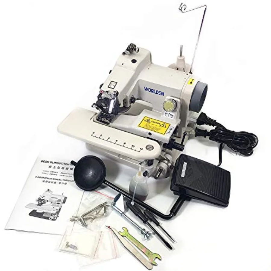 

WD-500 Portable Blind Stitch Hemming Machines Alterations Hem Pants - Dressmaker Sewing Machine Desk Blindstitch Hemmer