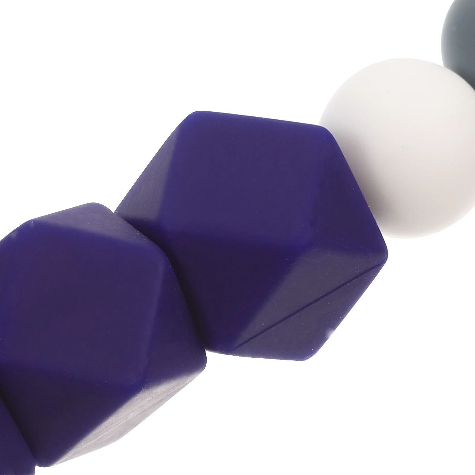 

Детское силиконовое ожерелье для прорезывания зубов, безопасный пищевой класс, жевательный натуральный прорезыватель для чутливых десен, успокаивающий облегчение прорезывания зубов