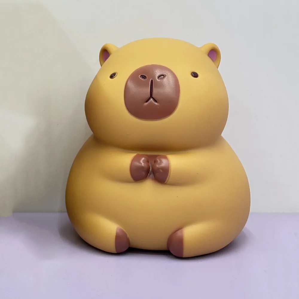 Réservoir d'épargne Capybara tirelire grande capacité modèle Capybara tirelires dessin animé décoratif Capybara boîte de rangement pièces de monnaie argent liquide