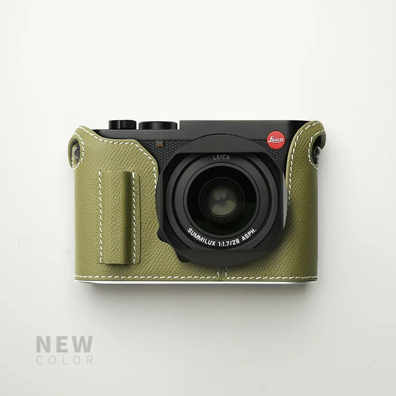 Mr. Steen Voor Leica Q3 Camera Case Beschermhoes Camera Bodysuit Camera Handgemaakt Stijl Leer Met Handpalm Echt Leathe Tas