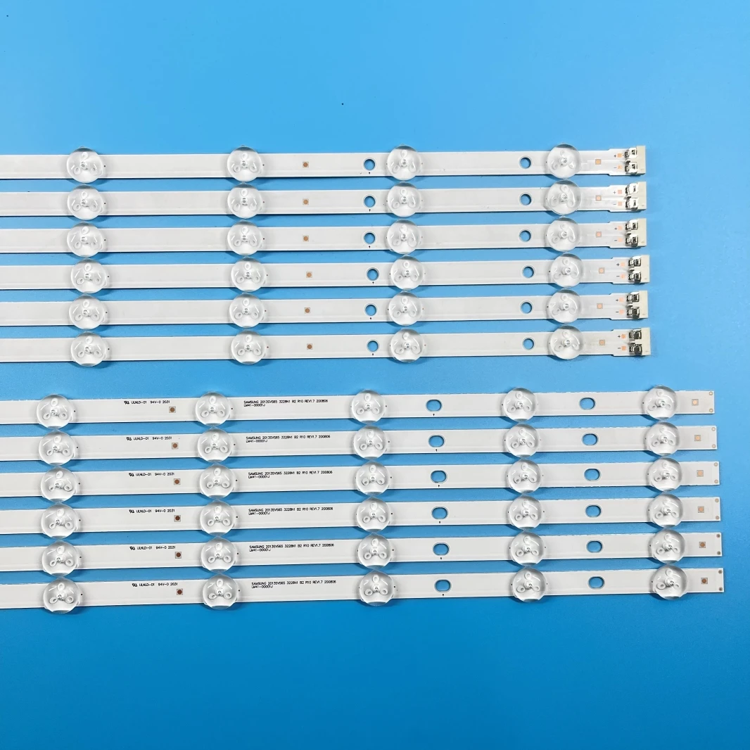 100% Mới 12 Chiếc/Bộ Dải Đèn LED Dành Cho SAM SUNG 65 Tivi UN65H6153 UN65H6103AH CY DF650CGAV2H Tên Lửa SAM Ứng 2013SVS65 3228N1 B2 L09 REV1.7