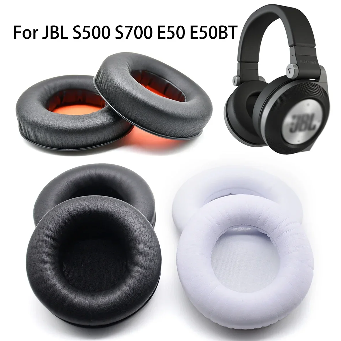 Replacement Ear Pads Earpads Earmuffs For JBL Synchros E50BT E50 BT S500 S700 Wireless Bluetooth Headphones