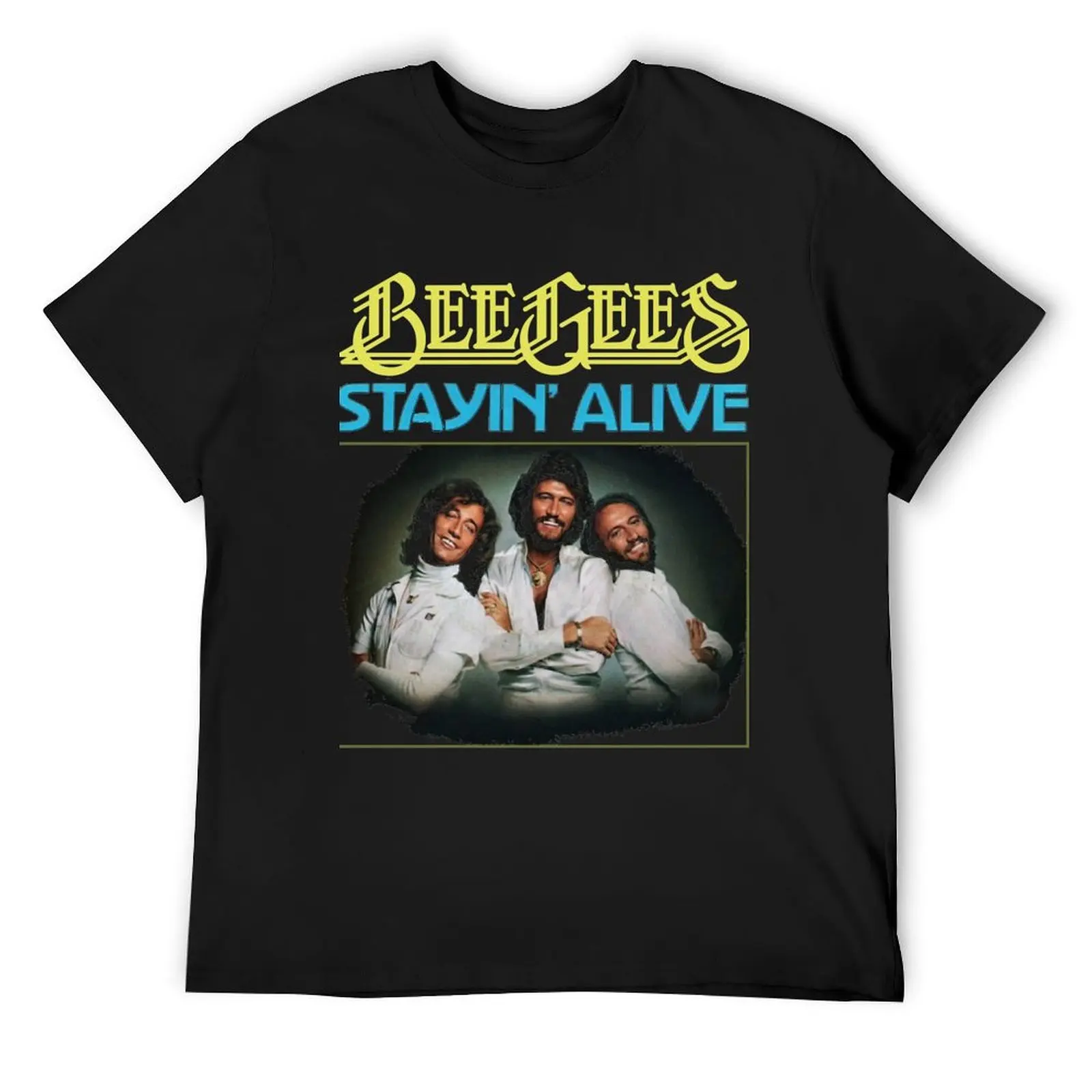 

Bee Gees For Fans T-Shirt valentines clothes basketball graphic tees blue archive oversizeds Men's t-shirt