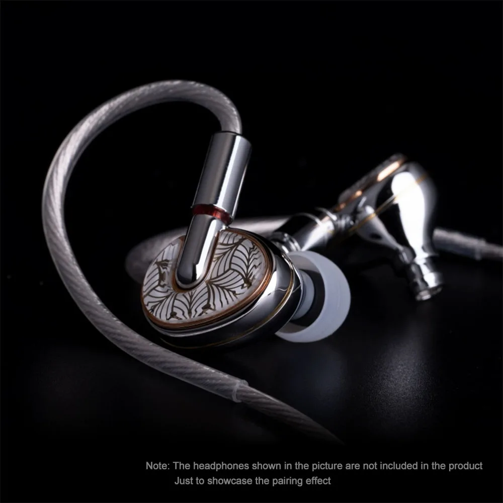 SIMGOT Xingge Headphone Cable LC5 0.78 Dual Needle Interchangeable Upgrade Cable 4.4mm/3.5mm High Purity 6N Single Crystal