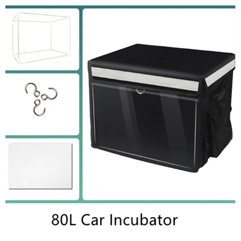 Takeaway Meal Box Insulated Thermal Insulation Refrigerator Bag Waterproof Suitcase 1680D Nylon Storage Travel Car Ice Pack 80 L