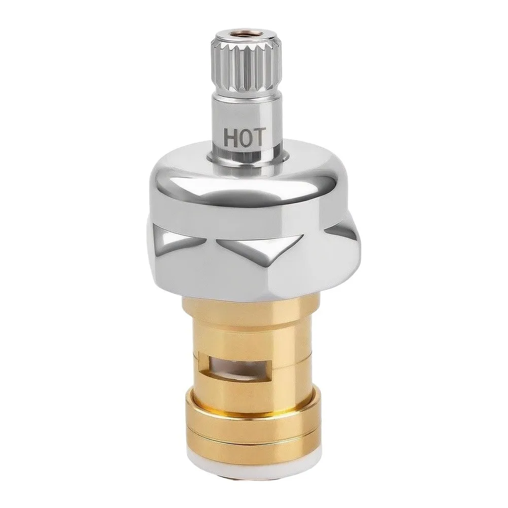 For Krowne-Compatible Stainless Steel Faucet Cartridge Kit for 21-308L and 21-309L Valves Used in Restaurant Pre-Rinse Faucets