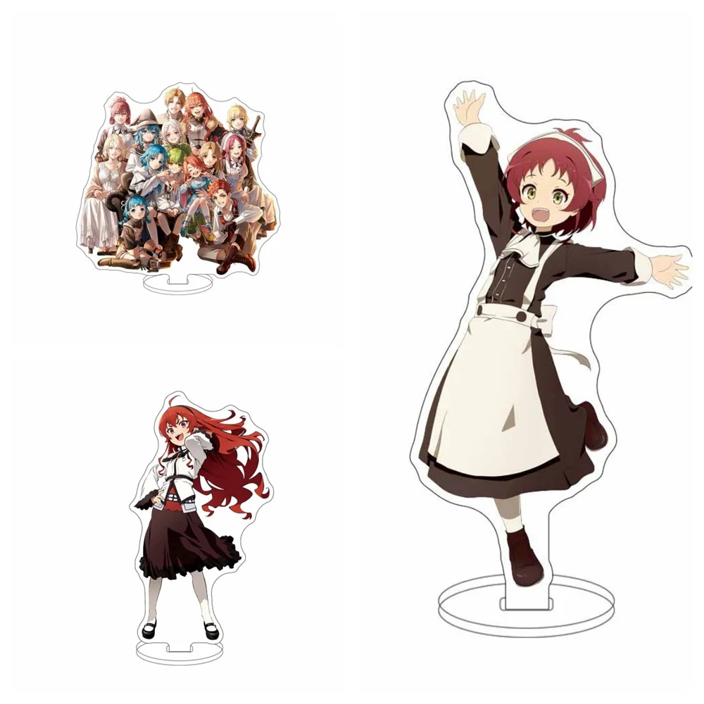 

15CM Anime Jobless Reincarnation Acrylic Stand Model Cosplay Charm Characters Ornament Accessories Goods Christmas Gifts