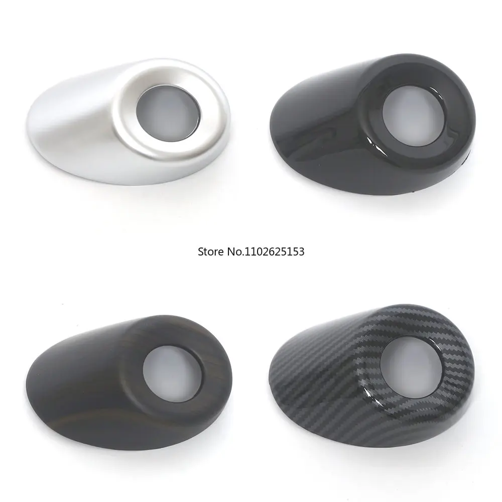 For Chevrolet Trax 2024+ ABS Carbonfiber Inside The Car Swtich Start Button Cover Accessories Protect Sticker