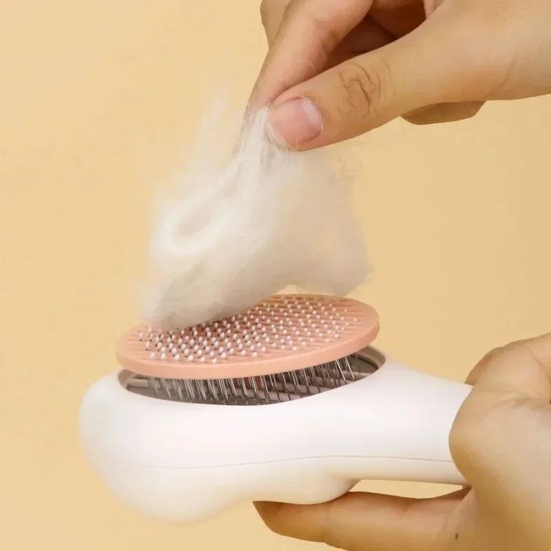 Cute Cat Paw Grooming Brush Pet Massage Comb Hair Removal Tool for Cats Dogs Interactive Puppy Kitten Cleaning Accessories view 6