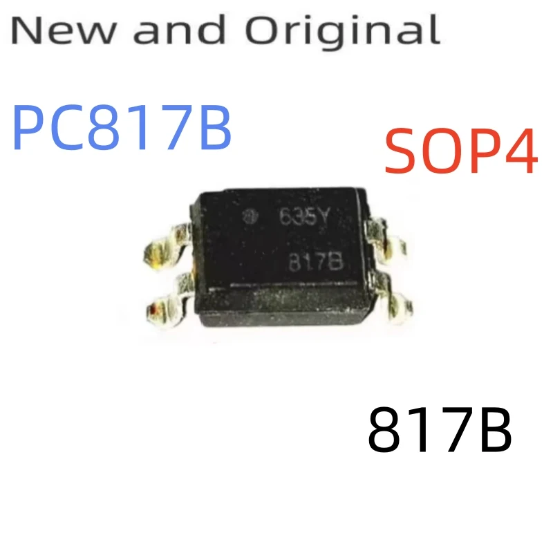 New and Original Pc817B 817B Fod817B3Sd H11A817Bsd High Operating Temperature Phototransistor Optocouplers