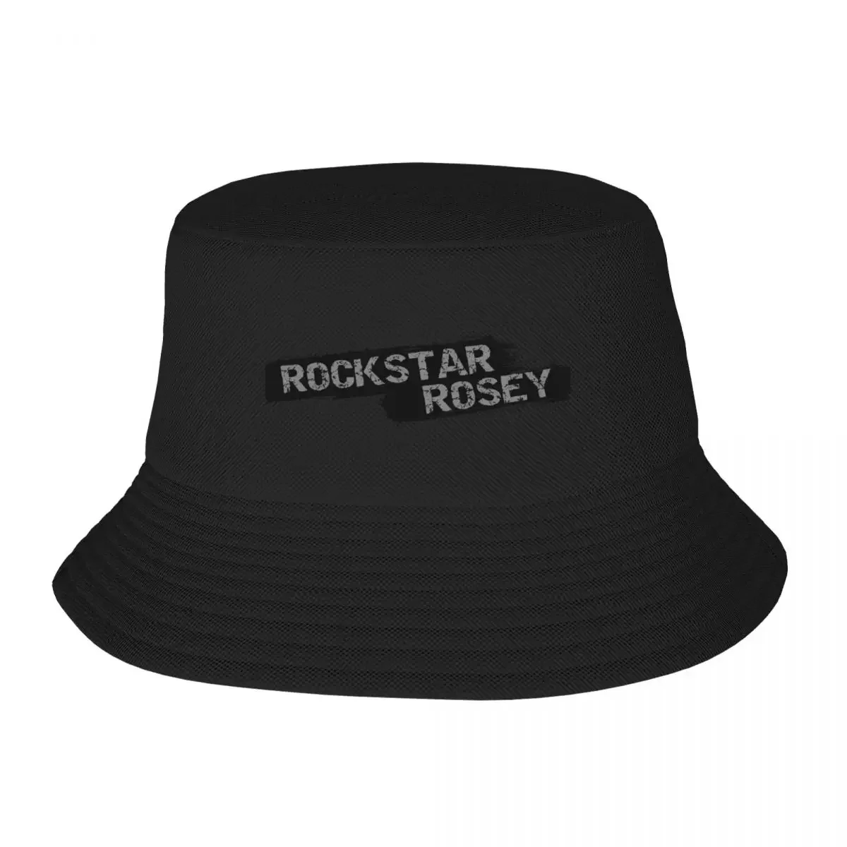 Rockstar Rosey - Original Name Stamp Bucket Hat  Sunhat  Wear Men Women's