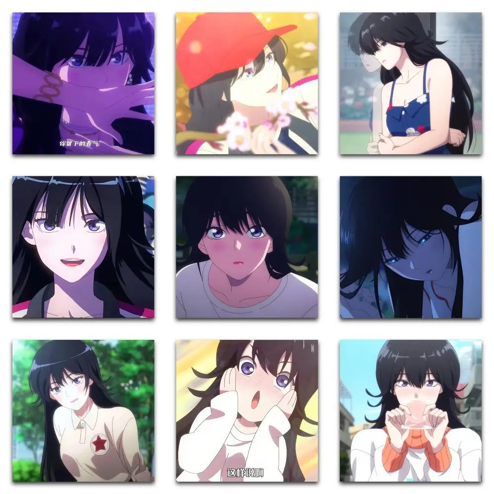 60PCS Redenen waarom tekenfilms verliefd op haar Li Shiya Ins Hoog uitziende handboekdecoratiestickers