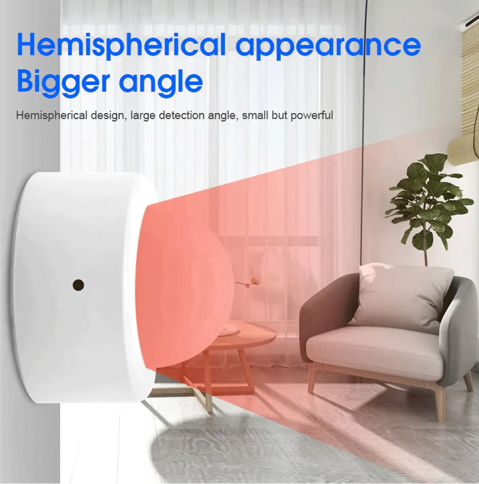 Zigbee 3.0 PIR Motion Detector Smart Human Body Lux Light Sensor Infrared Security Alarm Motion Sensor Works With Home Assistant
