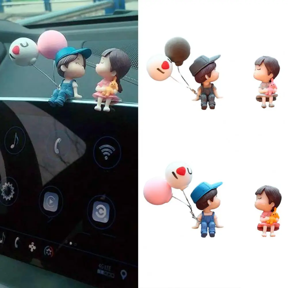 Car Couple Decoration Love Confession Safe Eco-Friendly Wide Application Balloon Ornament for Home Table