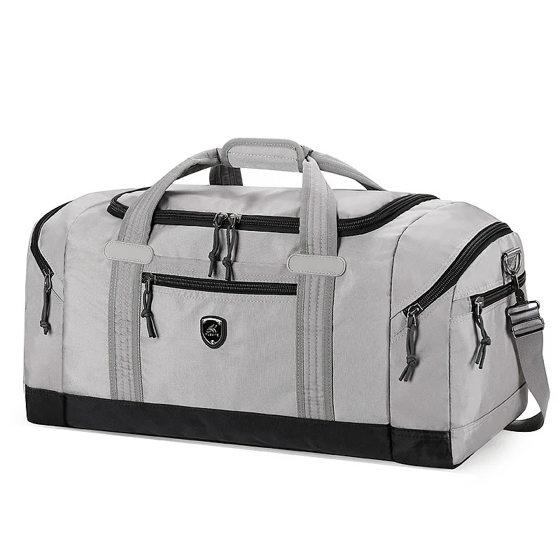 large-capacity-fashionable-shoulder-travel-bag-fitness-sports-bag-handheld-worker-luggage-bag-polyester-pure-color-unisex