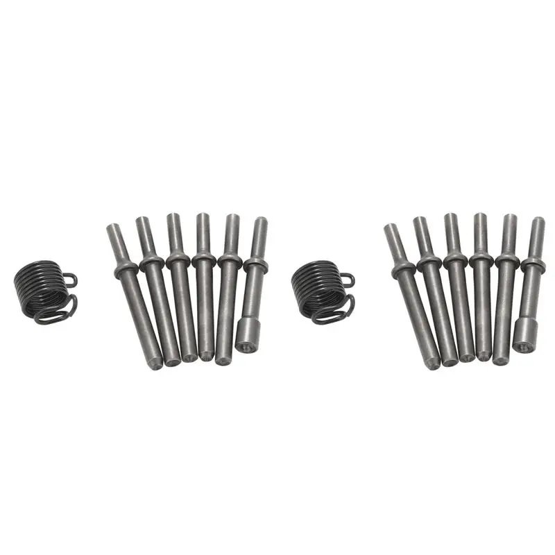 ABRW-14 Pcs Great Heavy Duty Smoothing Pneumatic Air Rivet Hammer Tools Kit