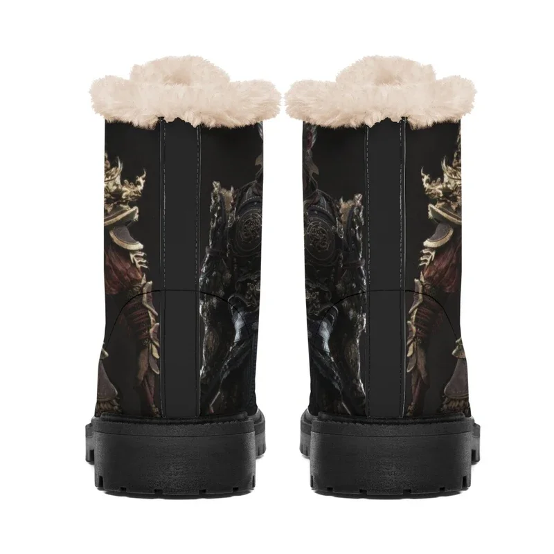 Bottes d'hiver personnalisées avec impression sur demande pour hommes et femmes, Black Myth Wukong Game Design, livraison gratuite, livraison directe