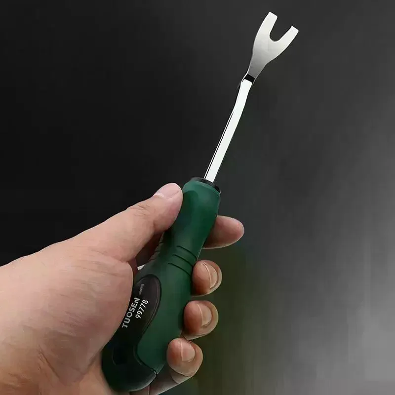 Auto Door Panel Clip Remover Tool Durable Steel Pry Bar Kit For Interior Trim Removal Car Repair Accessories