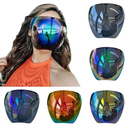 New Sunglasses Women Men Protective Faceshield Glasses Goggles Full Face Covered Spherical Lens Anti-Spray Safety Sunglasses Men